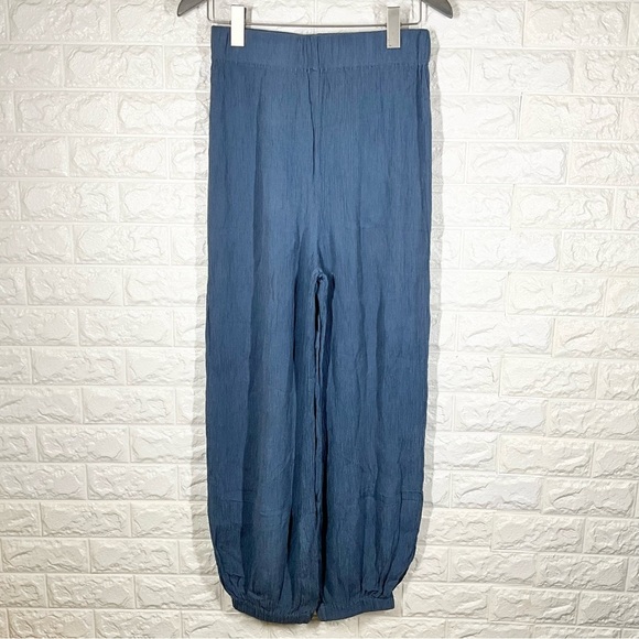 Mara Hoffman Pants - Mara Hoffman Blue Light Weight Pants Size M